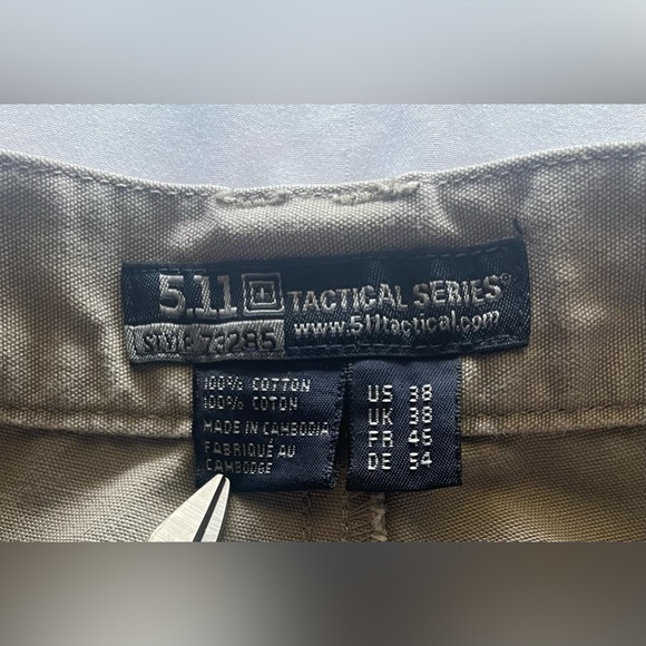 5.11 Tactical Men’s‎ Work Shorts Size 38 - Picture 4 of 4